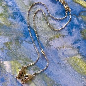 New with Tags, Brighton Butterfly Kiss Necklace